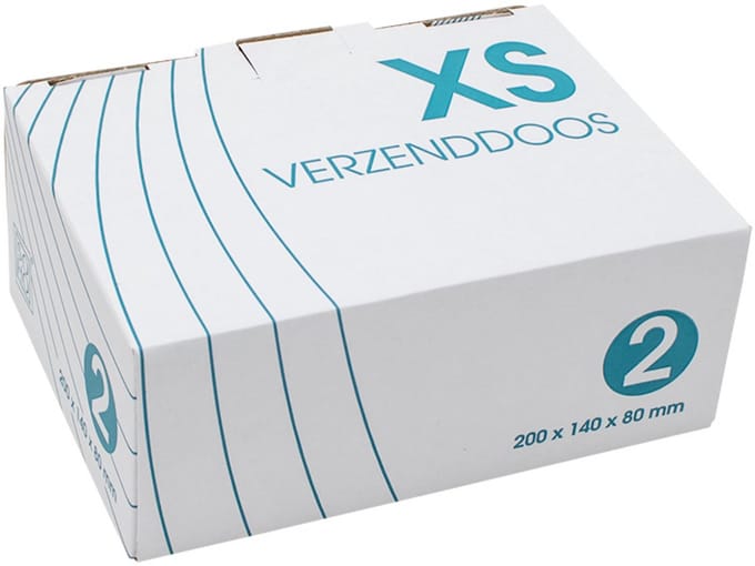 Verzenddoos 2 XS 200x140x80mm