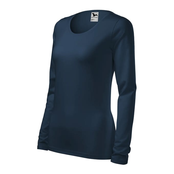 Dames-T-shirt met lange mouwen Malfini Slim 139