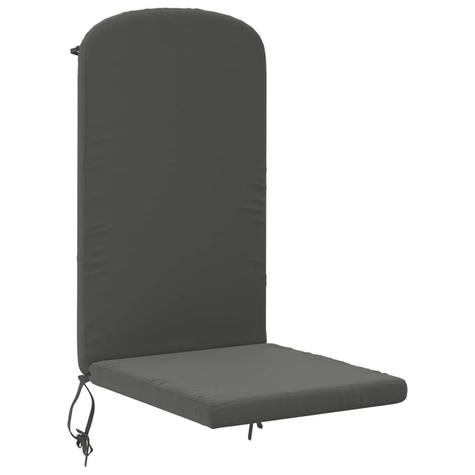 vidaXL - Zon - Ligzitzak - Kussen - GEMERT - 100% - Polyester - Antraciet