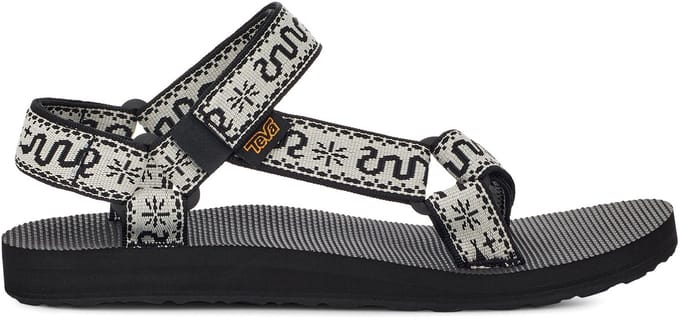 Teva W Original Universal Dames Sandalen - Wit/Zwart - Maat 39