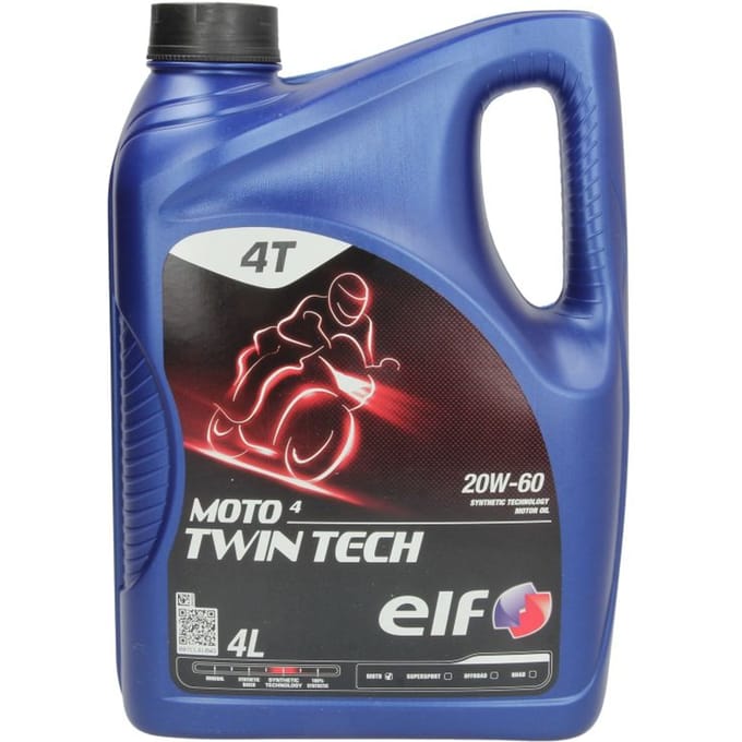 Motorolie 4T ELF Moto 4 Tech 20W60 4L