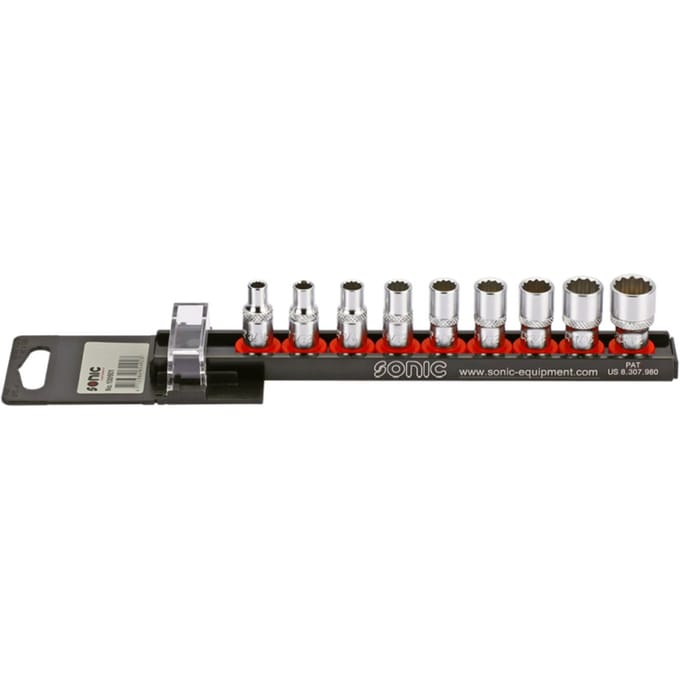 Dopsleutelset 1/4" SONIC 100901