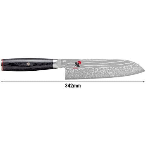 MIYABI 5000 FC-D - Santoku - Mes: 180mm