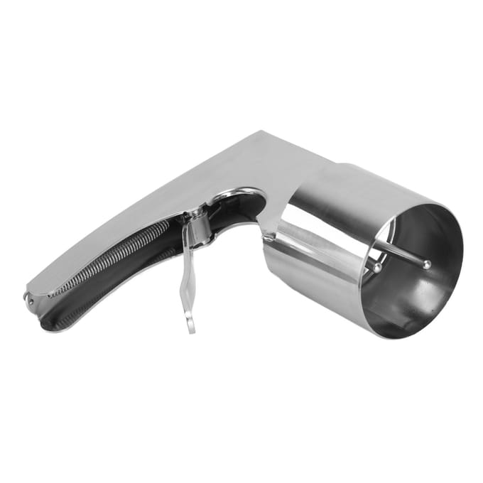 Cilinder IJsschep S304 Roestvrij Staal Cilinder Ergonomisch Ontwerp Instelbare Dikte Oud white
