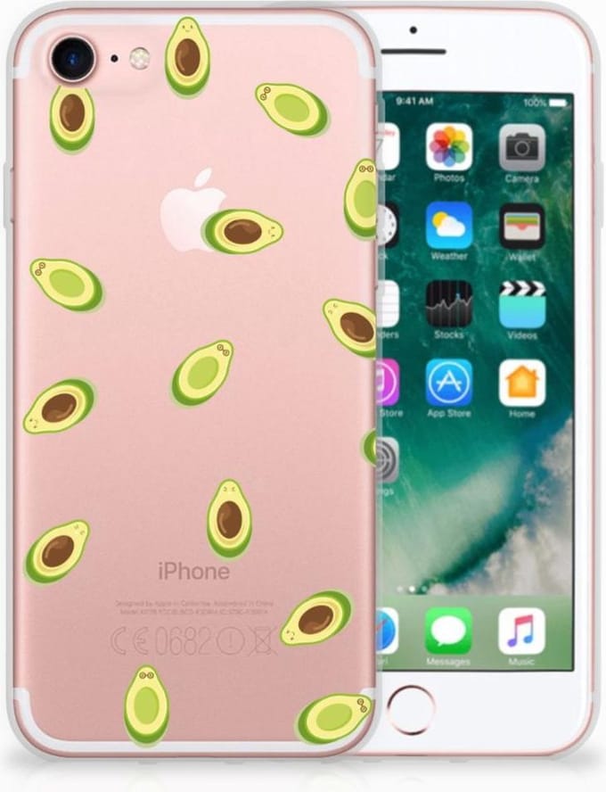 iPhone SE 2022 | SE 2020 | 8 | 7 Siliconen Case Avocado
