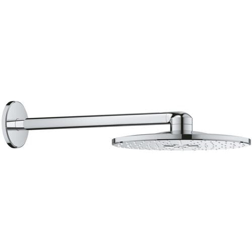 Grohe Rainshower SmartActive 310 overhead shower set with 2 spray types and wall connection 26475000