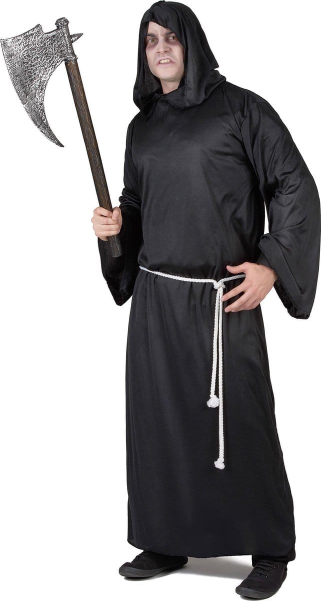 "Luguber Magere Hein-Halloweenkostuum voor mannen - Verkleedkleding - One size"