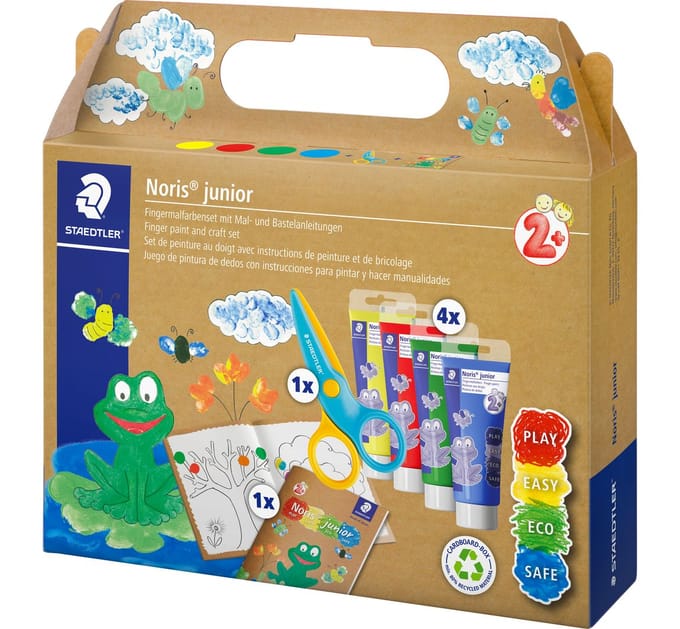 STAEDTLER Noris junior vingerverf en hobby set