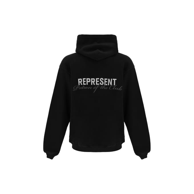 Represent Zwarte Katoenen Sweatshirt