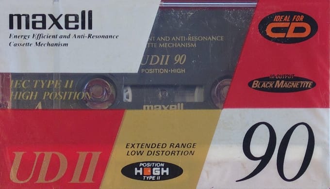 Maxell UD II 90 Cassette