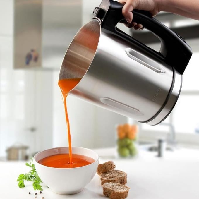 DOMO DO498BL Soepmaker – 1,6L – 3 programma’s – Blender – RVS