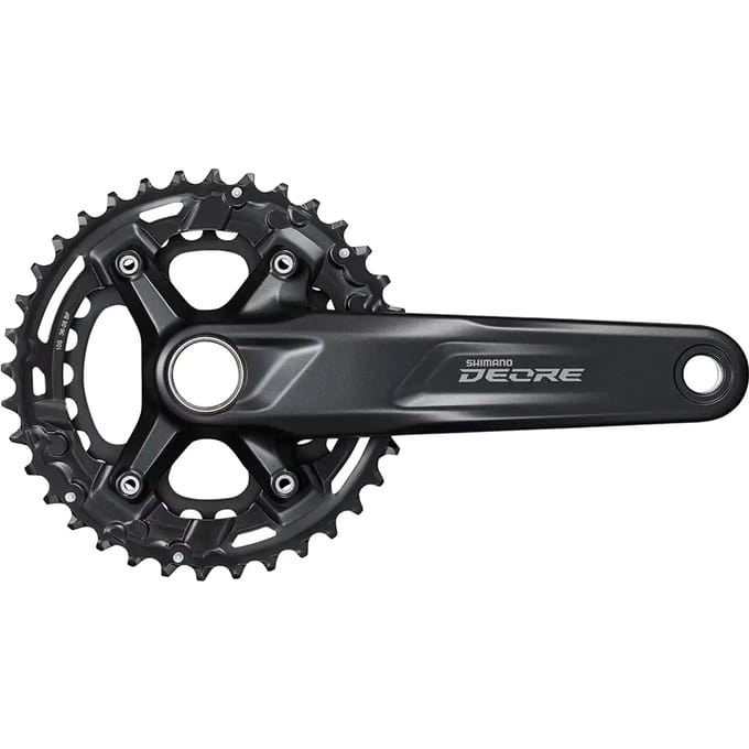 Shimano Deore M4100 Hollowtech Ii Crankstel Zwart 175 mm / 36/26t