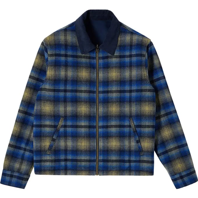 Wrangler Utility Regular Fit Jas Blauw L Man