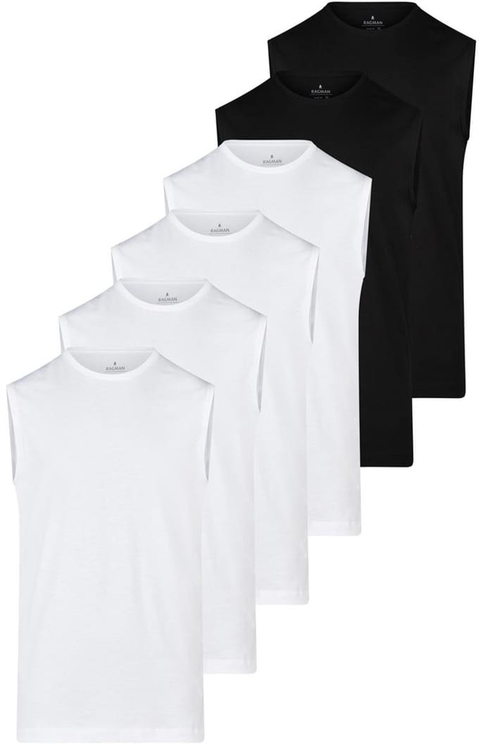 RAGMAN Heren onderhemd 6 pack Basic
