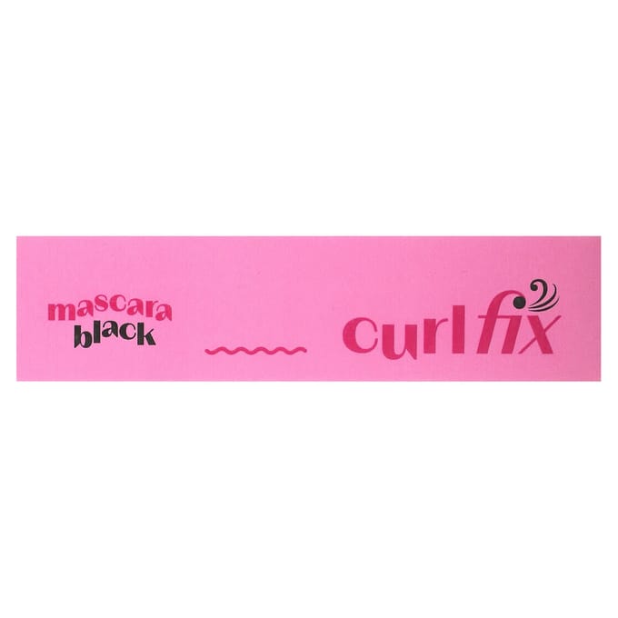ETUDE, Mascara Curl Fix, 01 Noir, 8g white