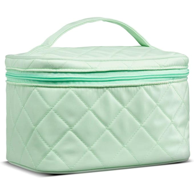 Gillian Jones Beauty Box In Quilted Nylon Green 1 st