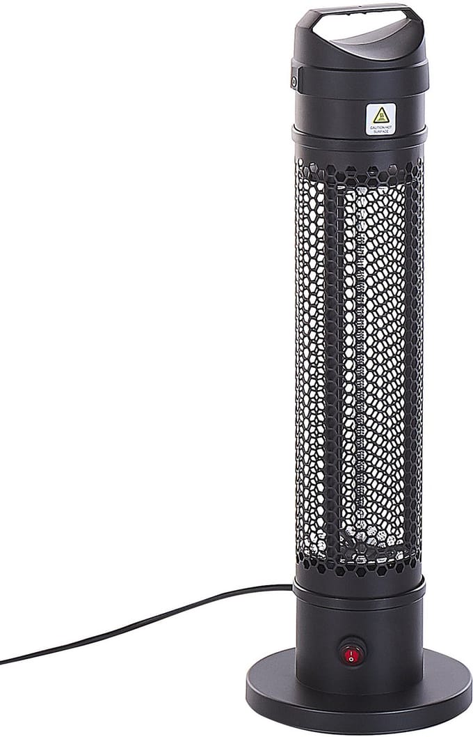 KRAKATOA - Terrasverwarmer - Zwart - Aluminium