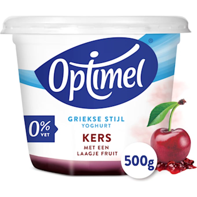Yoghurt Griekse stijl kers 0% vet