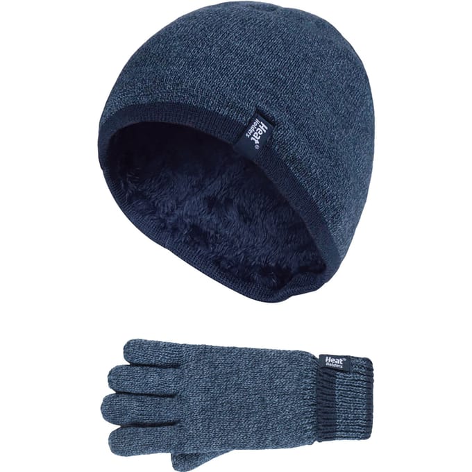 Heat Holders Kinderen Jongens Turn Over Hat Handschoenen Set - DN2P8