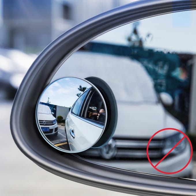 Baseus Full View Blind Spot Rearview mirrors Black