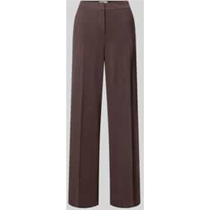 Broek met persplooien model 'PALACE'