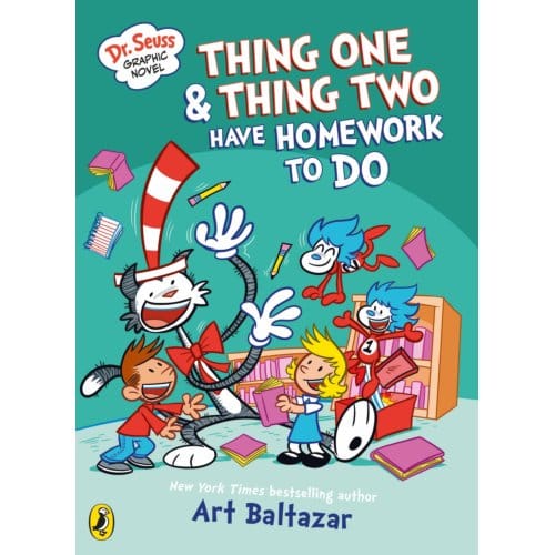 Dr Seuss Graphic Novel: Thing One And Thing Two Have Homework To Do - Art Baltazar