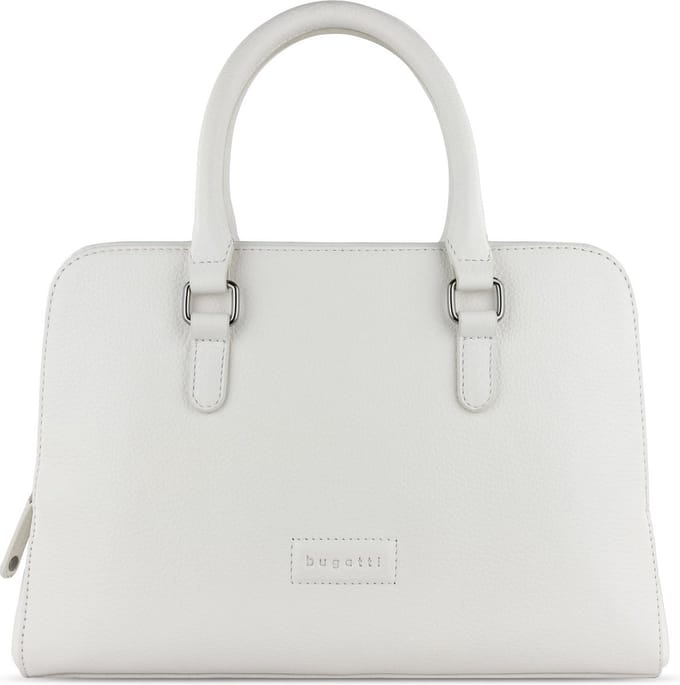 bugatti Handtas Schoudertas Elsa Top Handle White Crème