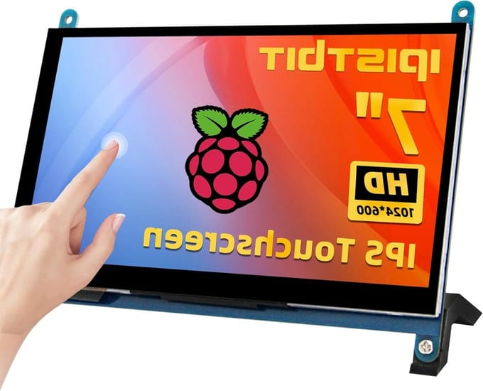 Draagbare HDMI Monitor - LCD Touchscreen Display - Raspberry Pi Gebruik - IPS Beeldkwaliteit - 7 Inch - Blauw