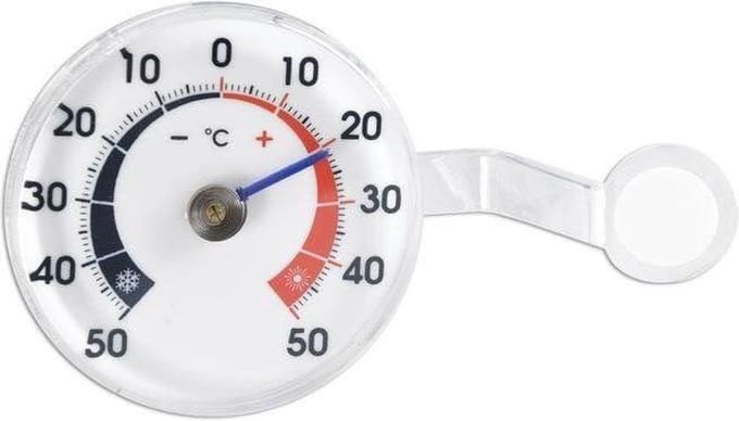 Buitenthermometer op Raam - Thermometer voor Buiten - Temperatuurmeter
