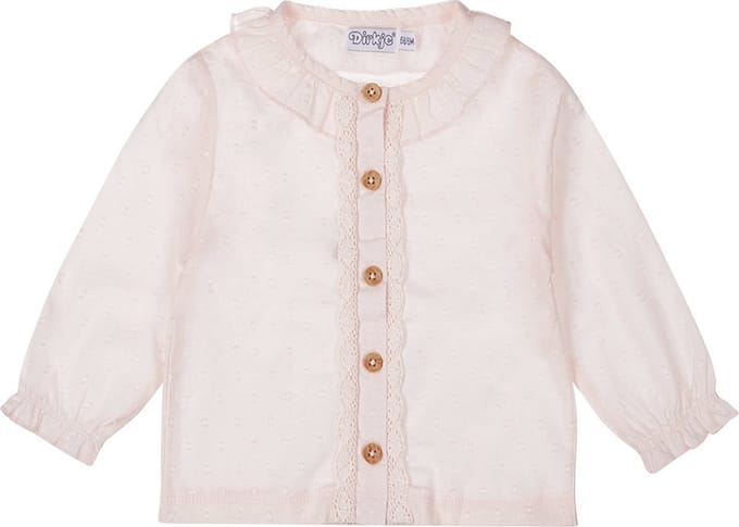 Dirkje meisjes blouse Light peach - 02 Girls cute