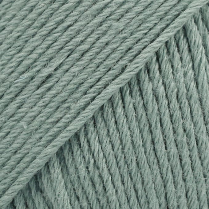 DROPS Safran Uni Colour - 63 zeegroen - Katoen Garen