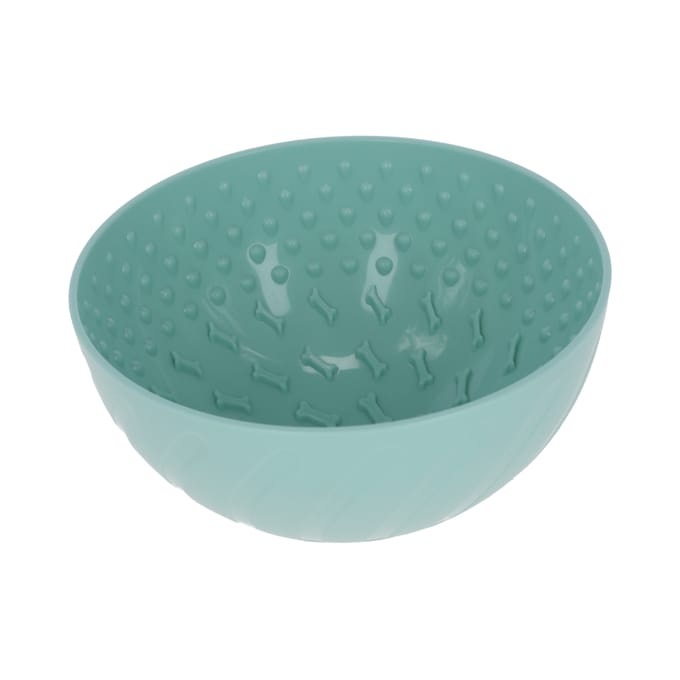 Kerbl voerbak, turquoise Ø20.5x11cm hond