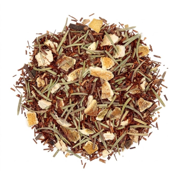 Rozemarijn & Sinaasappel - Rooibos thee 100 gram - Café du Jour losse thee
