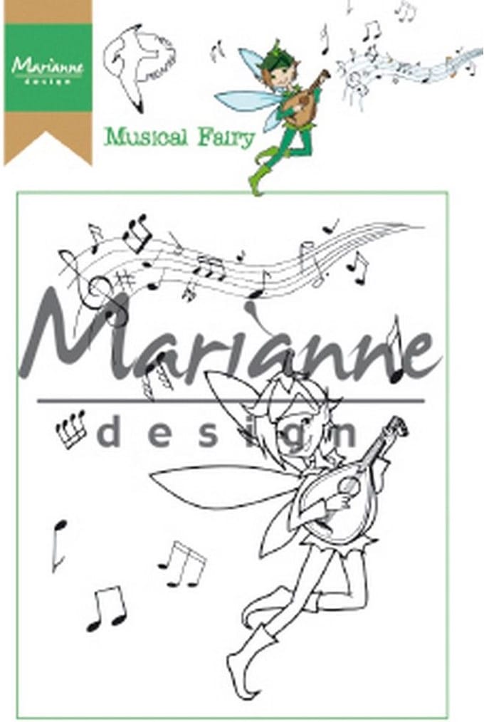 Marianne Design Clear stamps - Hetty's Muzikale fee