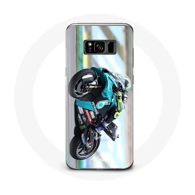 Coque - Valentino Rossi - Galaxy S8 - Souple - Gris - Protection