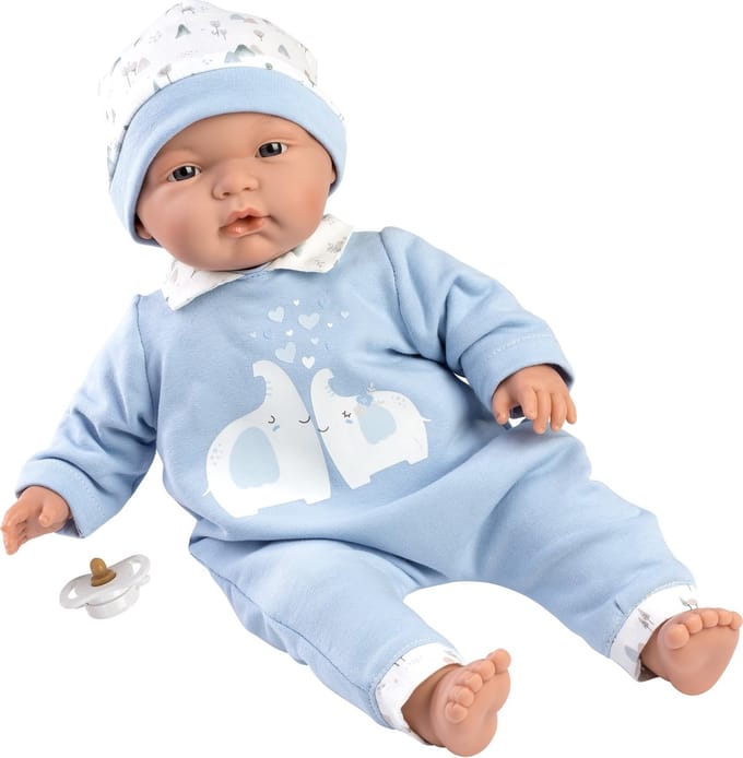 Llorens babypop Joel met kleding en speen 38 cm