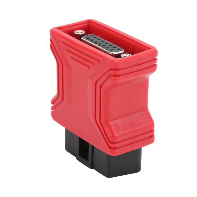 Auto Diagnose Connector 16?Pin voor X100 Pro  X200  X300  X300 Plus  X400A OBD2 red