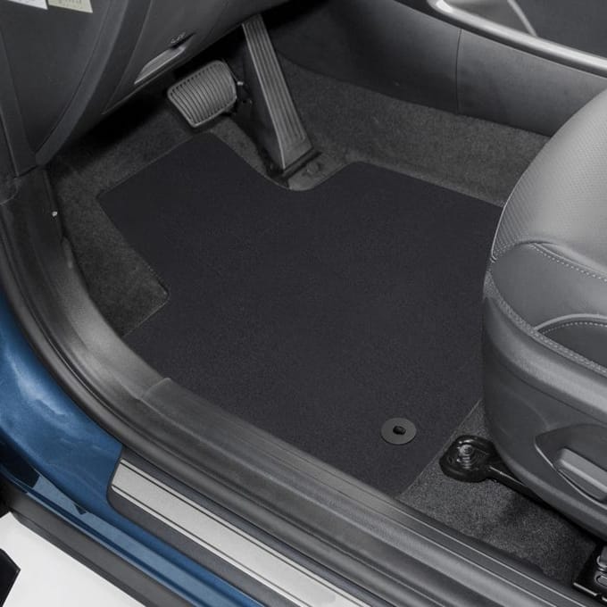 Vloermatten - Twingo 1 - Velours - 4 stuks - Versterkt pedaalgebied