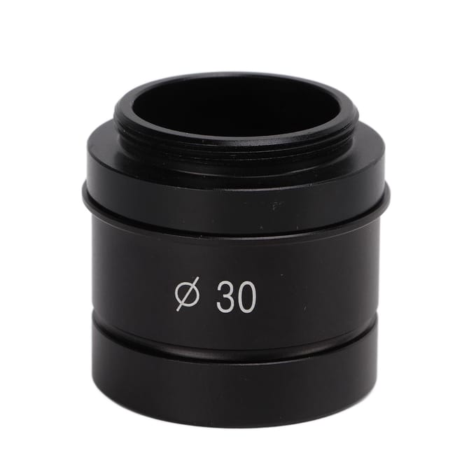 Adaptateur d'objectif à monture C standard pour appareil photo numérique 23,2 mm 30 mm Bague adaptatrice black