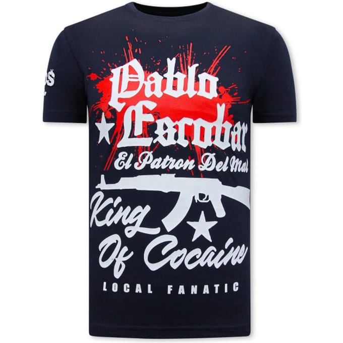 Local Fanatic Pablo escobar t-shirt navy
