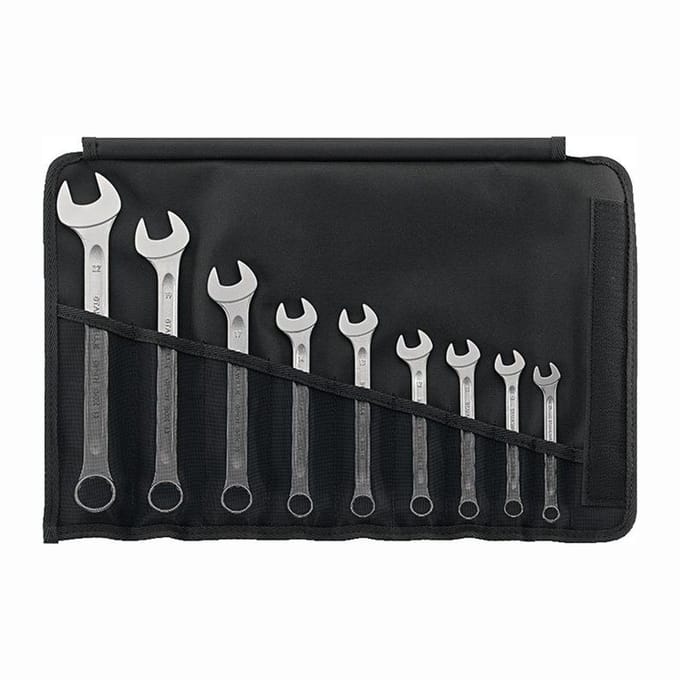 Stahlwille 96400801 2021-09-13 Ring-steeksleutelset Sleutelbreedte (metrisch) 8 - 19 mm