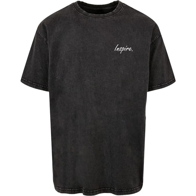 Oversized T-shirt Merchcode Inspire Acid Washed Heavy