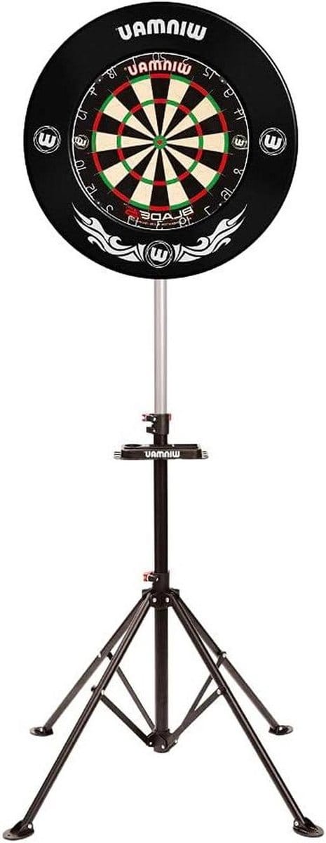 Dartbord Standaard - Dartbord Houder - Thuis Darten - Universele Pasvorm - Niet Specificeren - Zwart