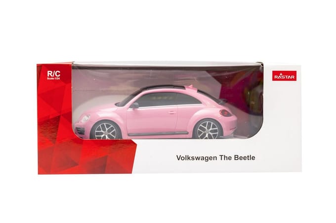 Rastar Volkswagen Beetle Afstandsbediening Auto Roze