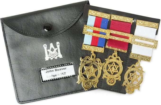 Medaillehouder voor Masonic Medailles – Hoogwaardige Bescherming