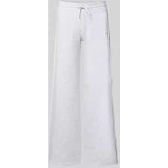 sweatpants met gehaakt kant