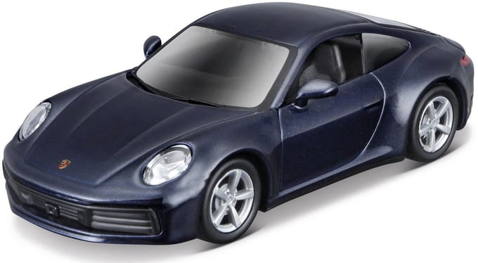 Maisto Porsche 911 - Modelauto - Schaal 4,5" - Donker Blauw Metallic