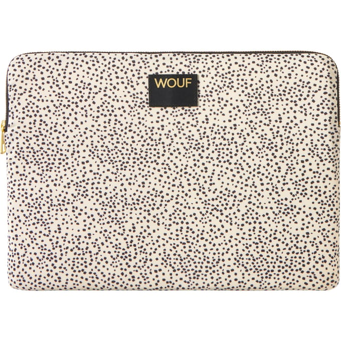 Wouf Daily Laptophoes 15-16 inch - Laptopsleeve - Beige