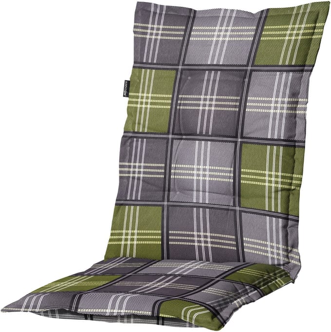 Kussen lage rug ca.105x50cm Patchy olive