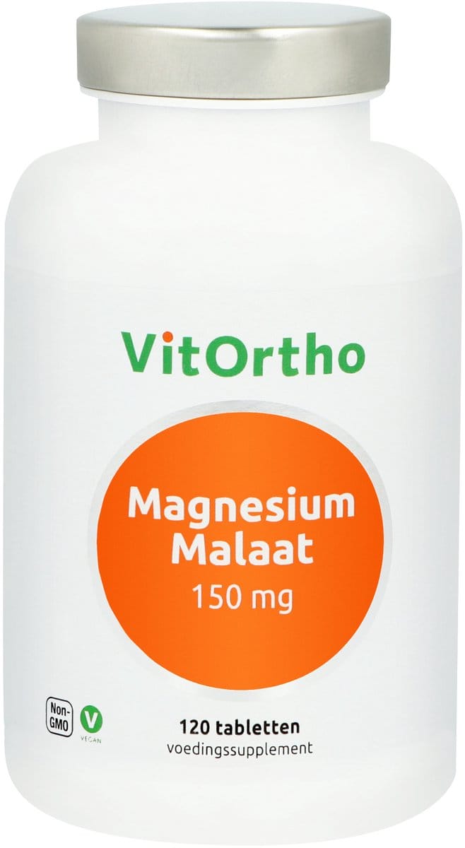 VitOrtho Magnesium malaat 150mg 120 Tabletten